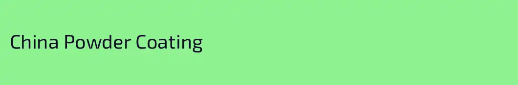 China Powder Coating